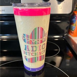 20 ounce travel cup with lid